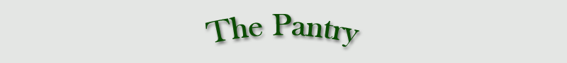 Pantry Header Image